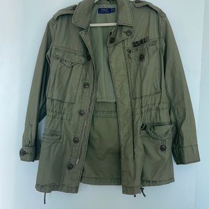 RALPH LAUREN WOMENS COMBAT JACKET